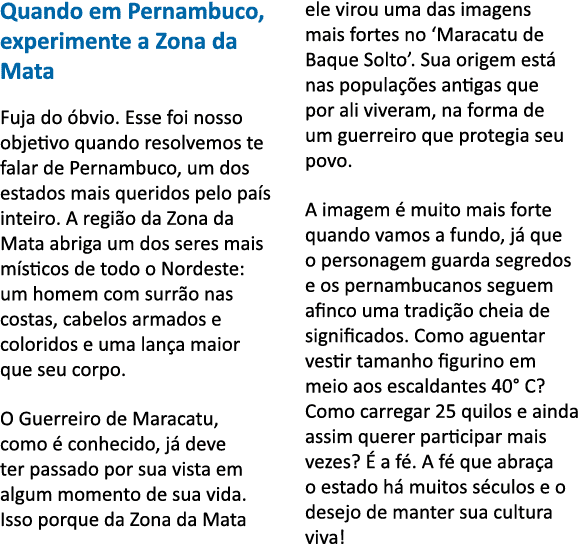 Quando em Pernambuco, experimente a Zona da Mata Fuja do  bvio  Esse foi nosso objetivo quando resolvemos te falar de   