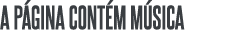 a p gina cont m m sica