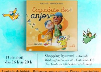Reúna a família e participe do lançamento do livro “Esquadrão dos Anjos”