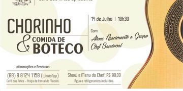 Fortim oferece a melhor combinação de chorinho e comida de boteco