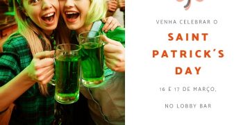 Gran Marquise celebra festa Saint Patrick’s Day em seu Lobby Bar