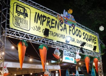 A cada lanche vendido no Imprensa Food Square outro será doado