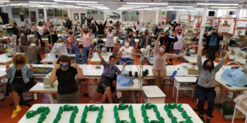 Lacoste produz 100.000 máscaras em menos de um mês para auxiliar no combate ao coronavírus