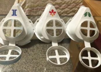 Cearense cria e patenteia máscara de plástico contra coronavírus