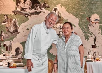 Restaurante em Cannes implanta atmosfera gourmet e chic