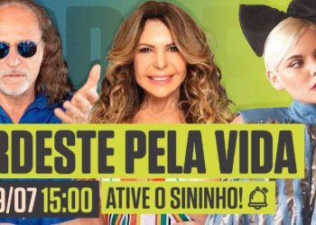Nordeste Pela Vida: gigantes da música brasileira fazem live solidária neste domingo