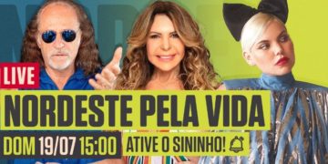 Nordeste Pela Vida: gigantes da música brasileira fazem live solidária neste domingo