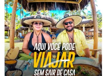 Aqui Você Pode viajar para Salvador com o Alan e a Déborah sem sair de casa