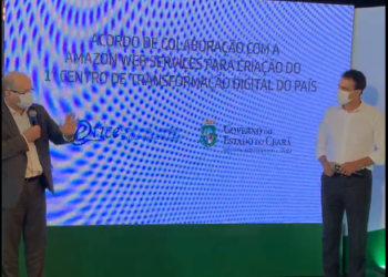 Governo do Ceará firma acordo de colaboração com a Amazon Web Services