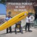 Primeiro surfista cego no Brasil é inspiração de superação