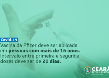 Com vacina da Pfizer, Ceará recebe terceiro imunizante contra Covid-19