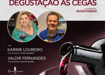 Participe de sorteios exclusivos durante a live de Valdir Fernandes com a sommelier Karime Loureiro