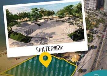 Prefeitura de Fortaleza autoriza construção de pista de skate na Beira Mar