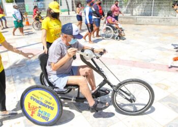 Projeto Bike sem Barreiras é opção de inclusão e lazer no sábado, 8 de janeiro