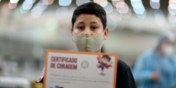 Mais de 46 mil doses pediátricas da vacina contra a Covid-19 já foram aplicadas em Fortaleza