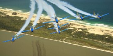 Esquadrilha da Fumaça fará turnê no Nordeste; Fortaleza está inclusa