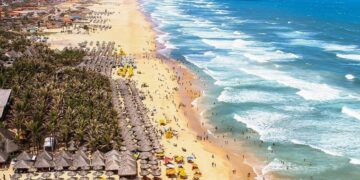 Fortaleza foi o segundo destino mais procurado no Brasil em maio e junho