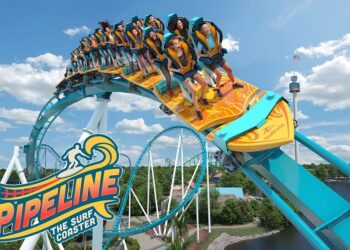 SeaWorld anuncia a “Pipeline: The Surf Coaster” para 2023