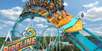 SeaWorld anuncia a “Pipeline: The Surf Coaster” para 2023