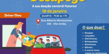 Associação Peter Pan realiza mutirão solidário com o III Dia do Desapego