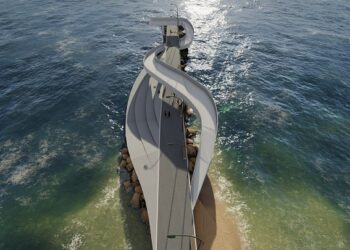 Praia de Iracema será revitalizada e ganhará plataforma para salto no mar