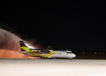 Voo inaugural da rota Fortaleza a Aracati aconteceu neste sábado, 13 de maio