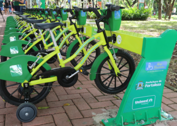 Mini Bicicletar começa a operar no Parque Rachel de Queiroz, no bairro Presidente Kennedy