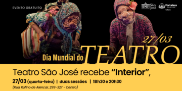 Teatro Municipal São José recebe espetáculo “Interior” em celebração ao Dia Mundial do Teatro